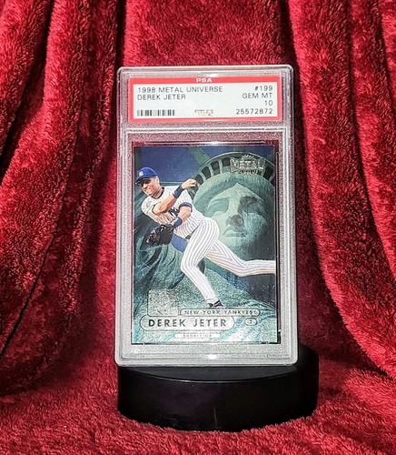 1998 Metal Universe Derek Jeter #199 card