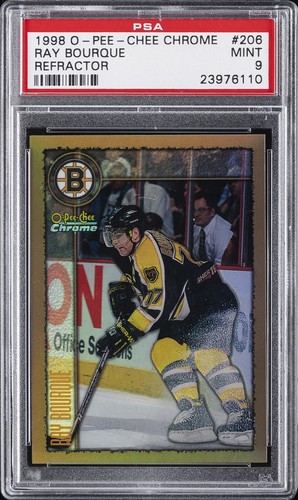 1998 O-Pee-Chee Chrome Ray Bourque [Refractor] #206 card