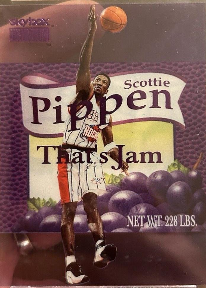1998 Skybox Premium That's Jam Scottie Pippen #6 card