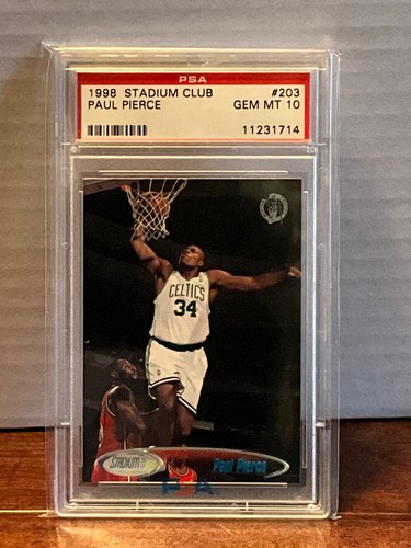1998 Stadium Club Paul Pierce #203 card