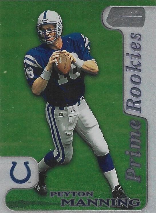 1998 Stadium Club Prime Rookies Peyton Manning #PR10 card