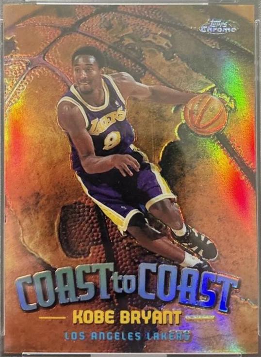 1998 Topps Chrome Coast to Coast KOBE BRYANT [REFRACTOR] #CC1 card