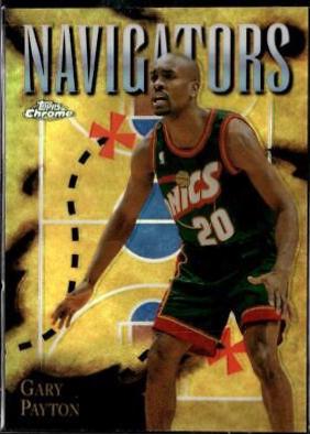 1998 Topps Chrome Season's Best Gary Payton [Refractor] #SB2 card