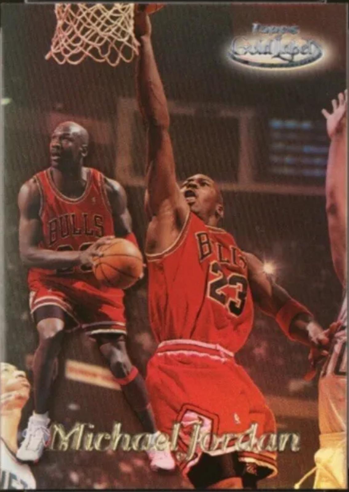 1998 Topps Gold Label Michael Jordan [Black Label] #GL1 card