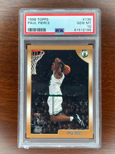 1998 Topps Paul Pierce #135 card