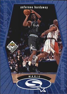 1998 UD Choice Starquest Anfernee Hardaway [Blue] #SQ19 card