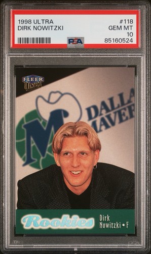 1998 Ultra Dirk Nowitzki #118 card