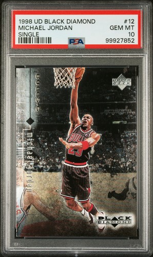 1998 Upper Deck Black Diamond Michael Jordan #12 card