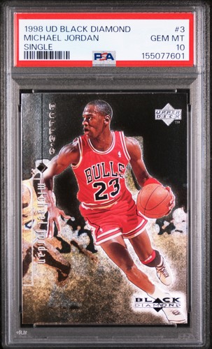 1998 Upper Deck Black Diamond Michael Jordan #3 card