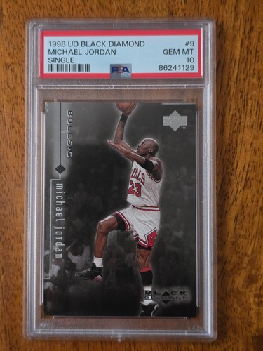 1998 Upper Deck Black Diamond Michael Jordan #9 card