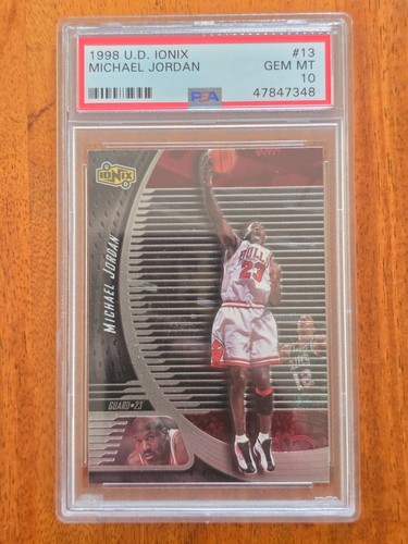 1998 Upper Deck Ionix Michael Jordan #13 card