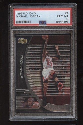 1998 Upper Deck Ionix Michael Jordan #4 card