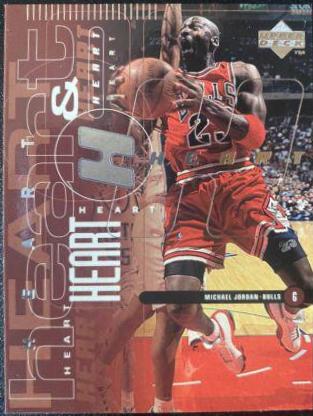1998 Upper Deck michael jordan, scottie pippen [heart, soul] #25 card