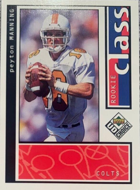 1998 Upper Deck UD Choice Peyton Manning #193 card