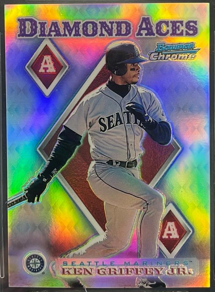 1999 Bowman Chrome Diamond Aces Ken Griffey Jr. [Refractor] #DA11 card