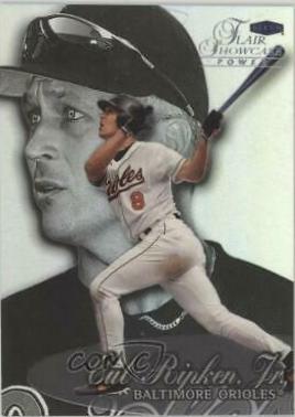 1999 Flair Showcase Cal Ripken Jr. #8 card