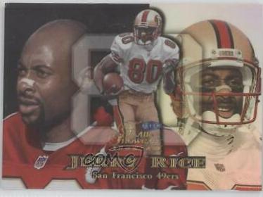 1999 Flair Showcase Jerry Rice #148 card