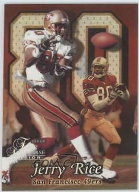 1999 Flair Showcase Jerry Rice #83 card