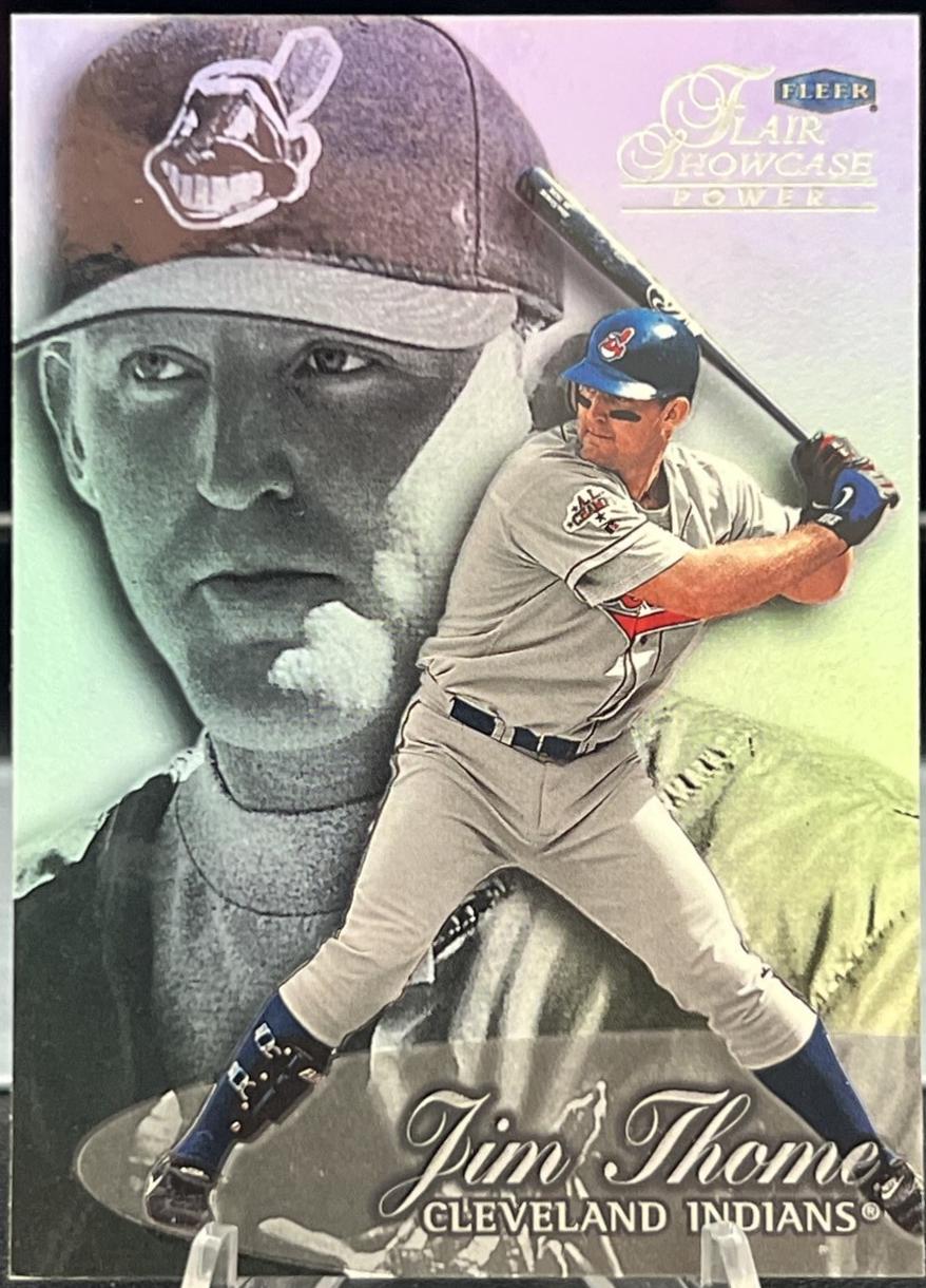 1999 Flair Showcase Jim Thome [Row 1] #51 card