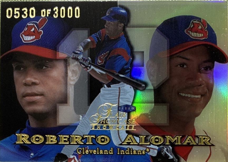 1999 Flair Showcase Roberto Alomar [Row 1] #78 card