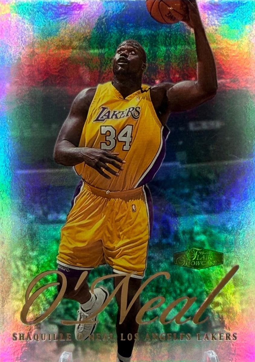 1999 Flair Showcase Shaquille O'Neal #7 card