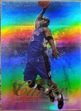 1999 Flair Showcase Vince Carter #1 card