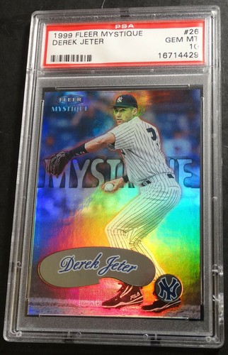 1999 Fleer Mystique Derek Jeter #26 card