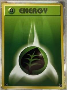 1999 Japanese Bulbasaur Deck Grass Energy #15 card