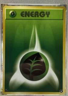 1999 Japanese Bulbasaur Deck Grass Energy #4 card
