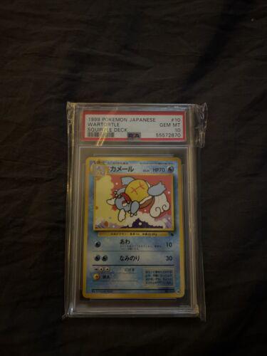 1999 Japanese Squirtle Deck Wartortle #10 card