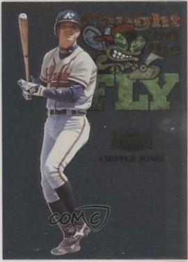 1999 Metal Universe Chipper Jones #245 card