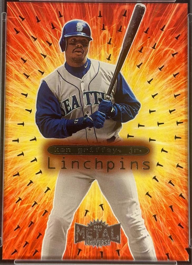 1999 Metal Universe Linchpins Ken Griffey Jr #4 card