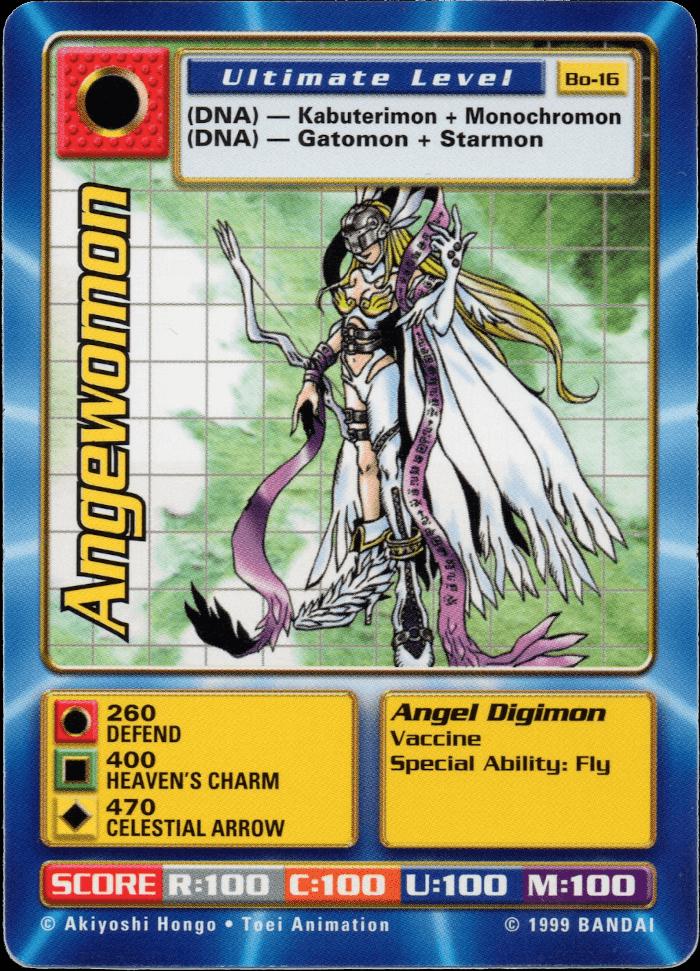 1999 Series 1 Booster Angewomon #BO-16 card