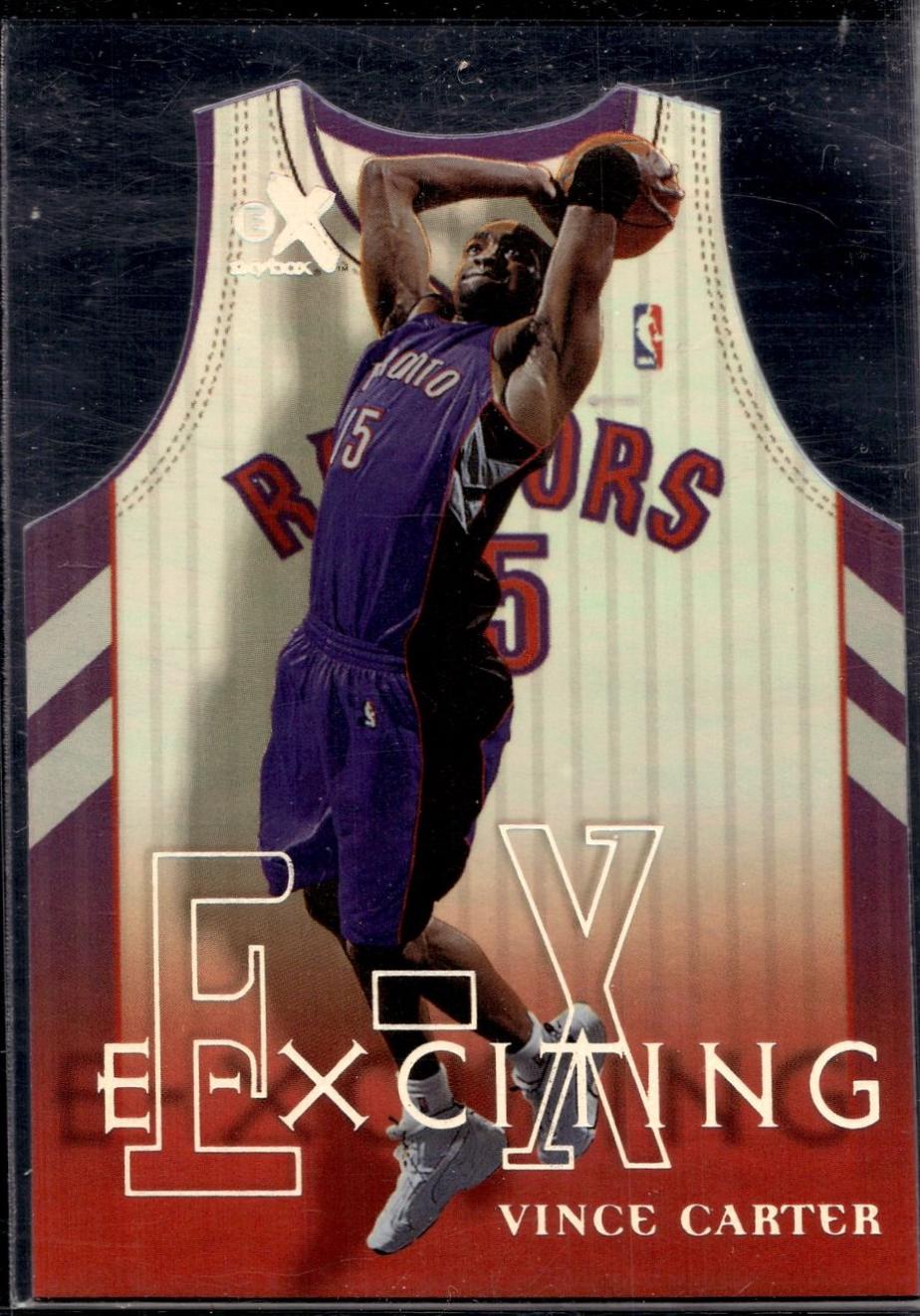 1999 Skybox E-X E-Xciting Vince Carter #2 card