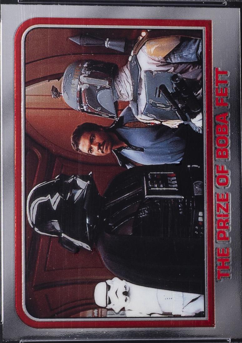 1999 Topps Chrome Archives The Prize Of Boba Fett #50 card