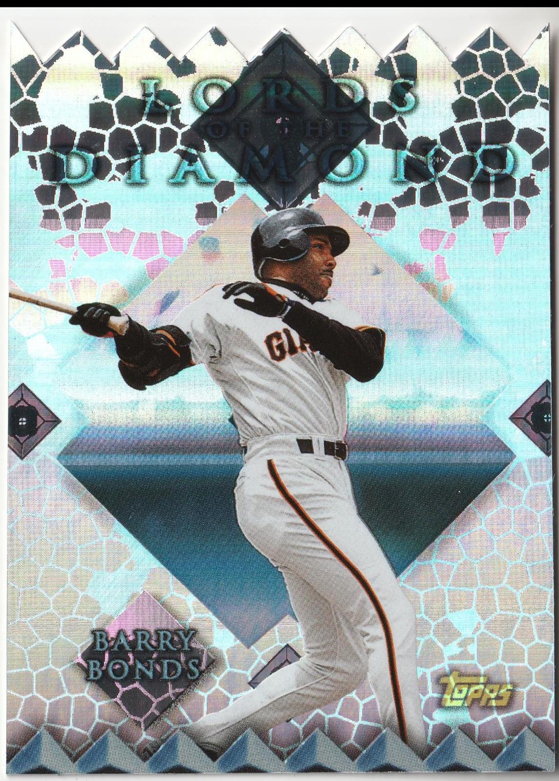 1999 Topps Chrome Lords of the Diamond Barry Bonds [Refractor] #LD9 card