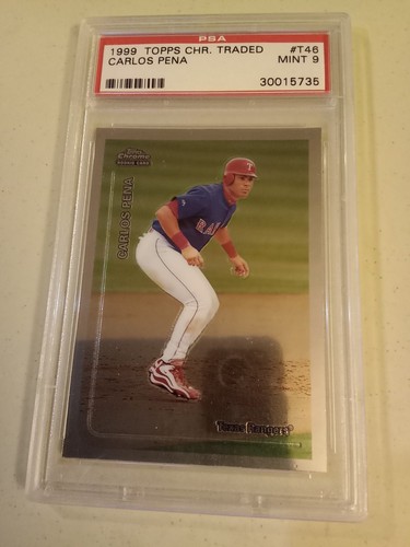 1999 Topps Chrome Traded Carlos Pena #T46 card