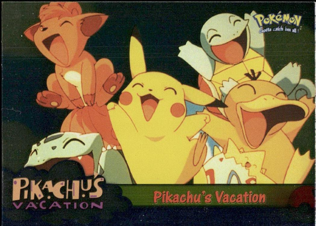 1999 Topps Movie Pikachu's Vacation [Foil] #42 card