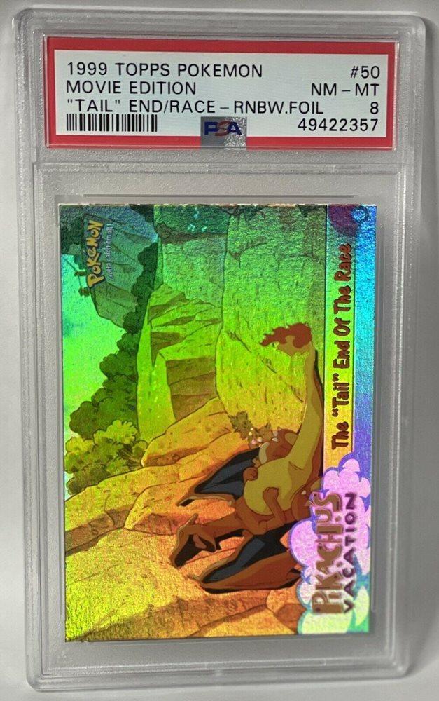 1999 Topps Movie The Tail End of the Race [Rainbow Foil] #50 card