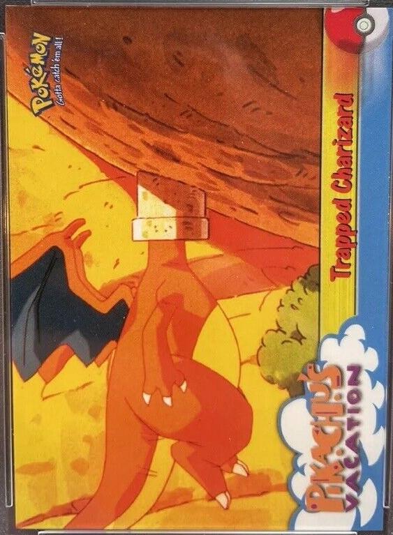 1999 Topps Movie Trapped Charizard [Foil] #51 card