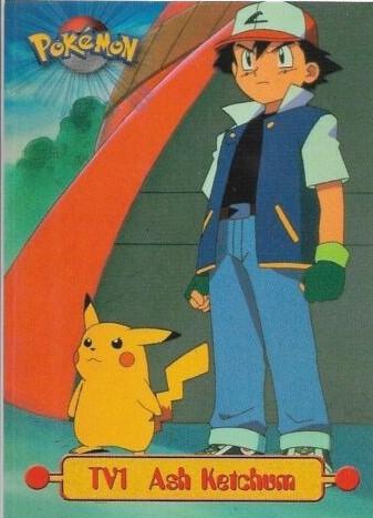 1999 Topps TV Ash Ketchum #TV1 card