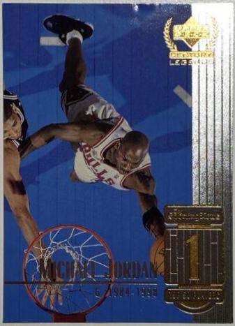 1999 Upper Deck Century Legends Michael Jordan #1 card