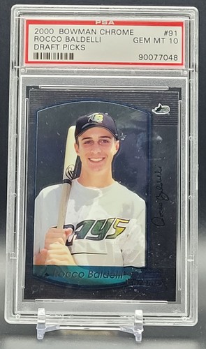 2000 Bowman Chrome Draft Picks Rocco Baldelli #91 card