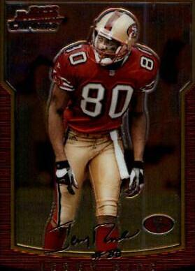 2000 Bowman Chrome Jerry Rice #119 card
