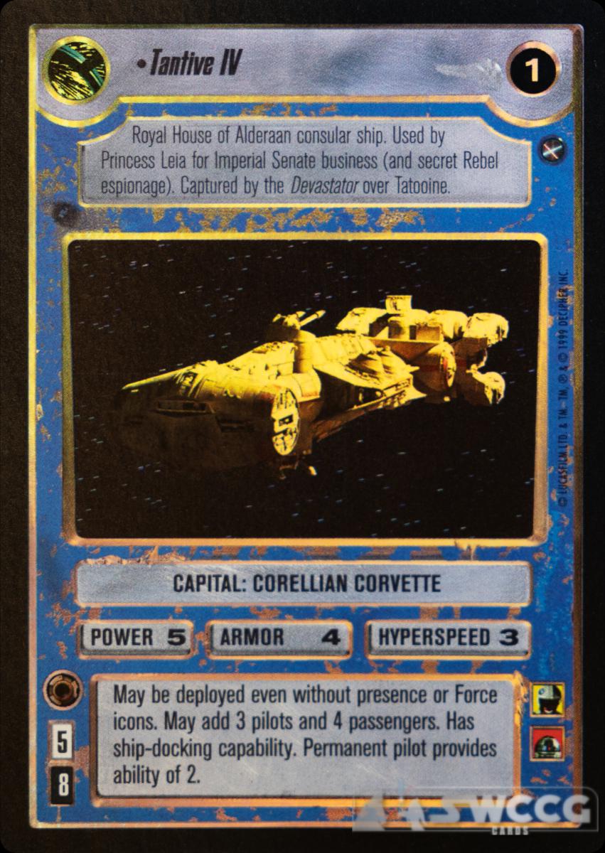 2000 CCG Reflections Tantive IV [Foil] card