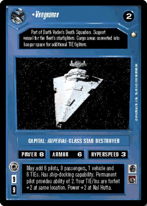 2000 CCG Reflections Vengeance [Foil] card