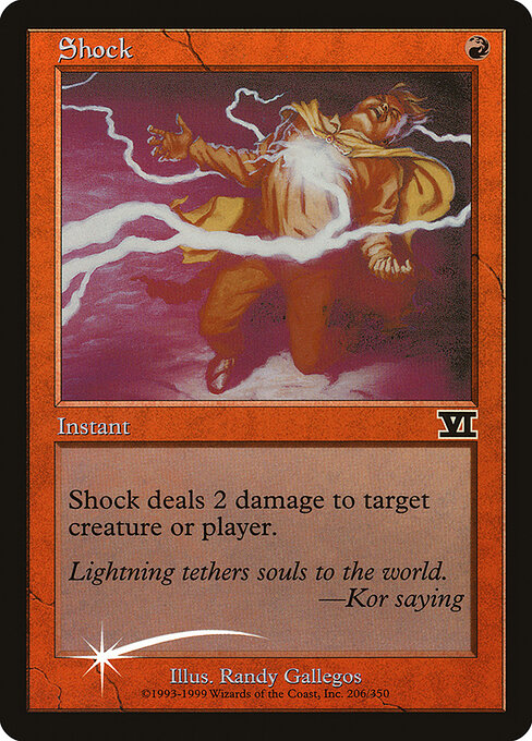 2000 Friday Night Magic 2000 Shock #6 card