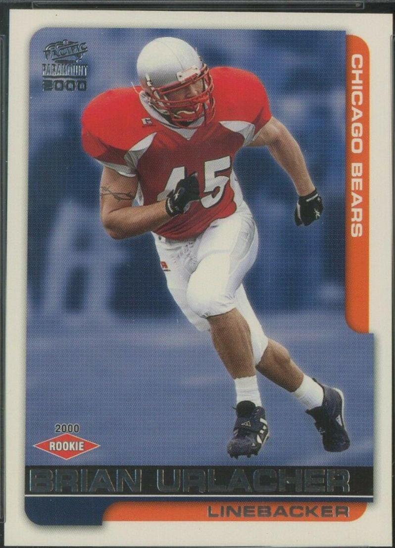 2000 Pacific Paramount Brian Urlacher #45 card