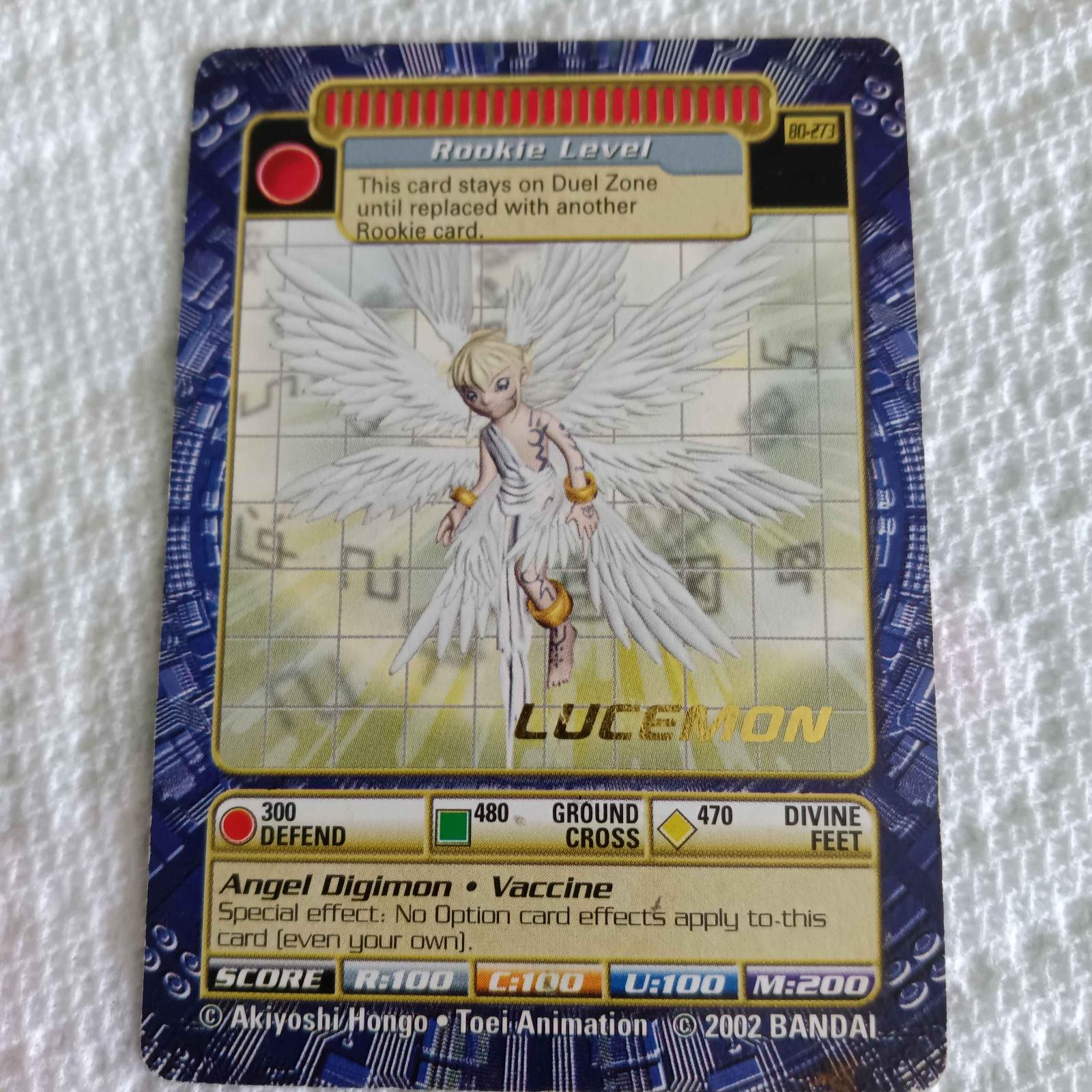 2000 Series 6 Booster Lucemon #BO-273 card
