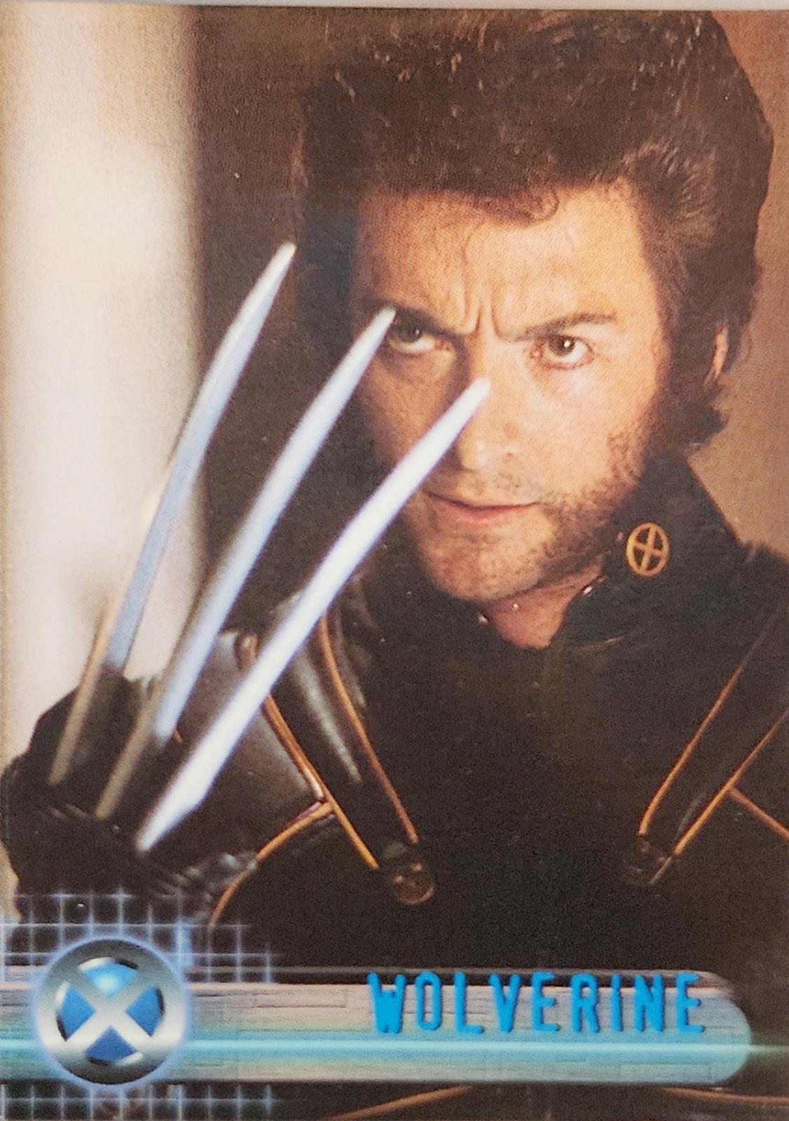 2000 Topps X-Men The Movie Wolverine #6 card